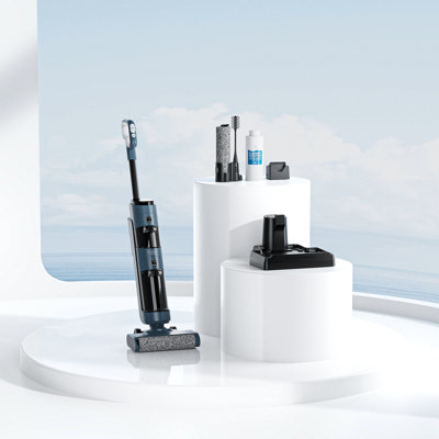 Airthereal Cordless Wet Dry Vacuum Cleaner with Smart Digital Display and Voice Assistant
