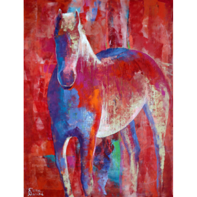 Perpetual Presence Print by Dara Daniel, 21.25" H x 17.25" W x 0.875" D
