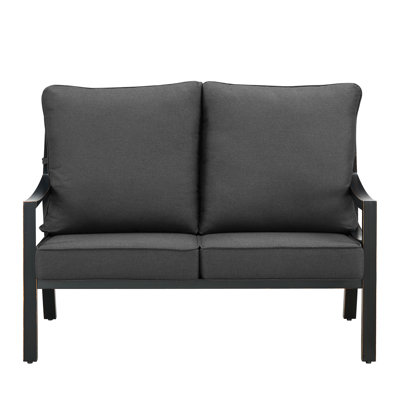 Trindle 52.12 " W Straight Loveseat with Cushions