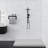Modern Round Shower System, Rain Shower Head with Handheld Spray, Shower Faucet Set-112993898