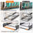 Metal Rectangle Countertop / Cabinet Pot Rack