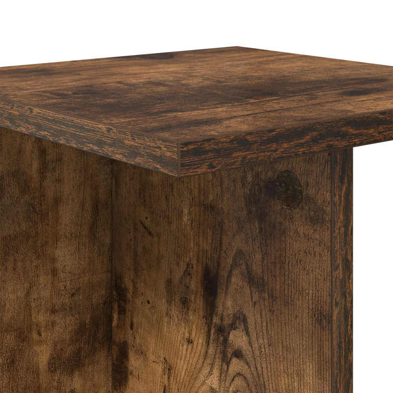 1 Tier Plant Stand, 100.5cm H x 25.5cm W x 25cm D, Smoked Oak