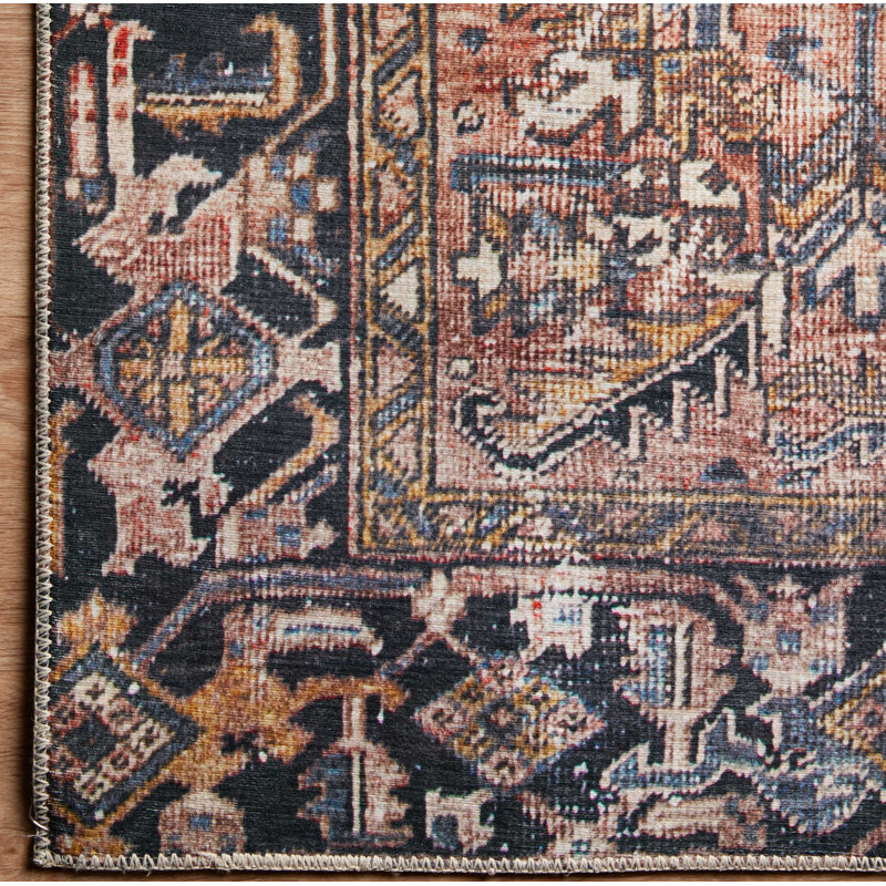 Tapis d'intérieur oriental Chris Loves Julia x Loloi Jules, Rectangle 8 pi 6 po x 11 pi 6 po