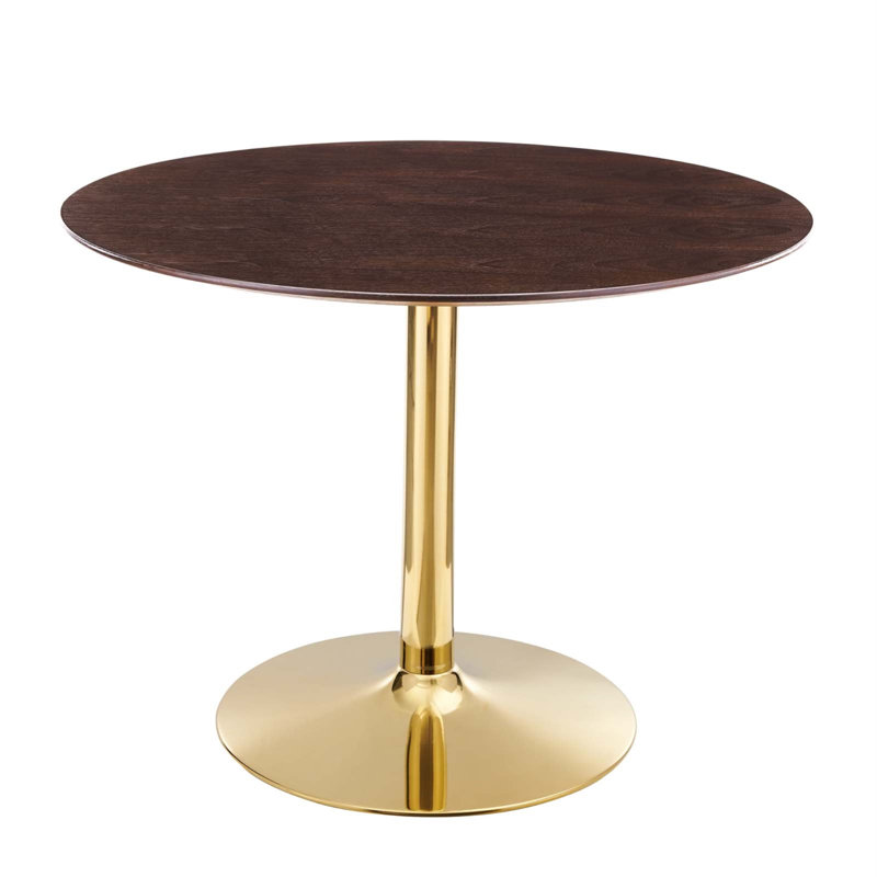 Modway Verne Dining Table, Cherry, 40" W x 40" L