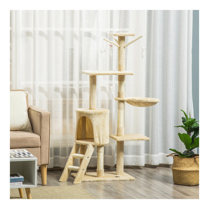 Maison dans les arbres pour chat 53 po