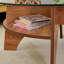 Table basse ronde en verre avec base en éventail Levi-748726807