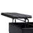 Harrison 36"W Upholstered Vegan Leather Transitional Square Lift-Top Ottoman with Hidden Storage-1296946959