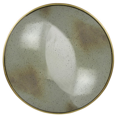 Convex Mirror, Brass - Lrg