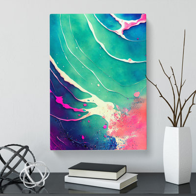 CAN-V0523-2236X Seashell Splatter Vol.3 - Wrapped Canvas Print