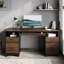 Bureau de direction rectangulaire l 59 po Labelle -862707040
