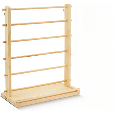 Porte-ruban de Noël à 6 niveaux avec porte-ruban de Noël