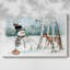 Snow Friends - Toile tendue avec châssis-78781124