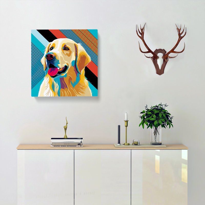 Modern Wall Art - Wrapped Canvas, 35cm H x 35cm W x 3cm D