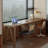 Brown Rectangular Solid Wood with 4 drawers desk-1514331312