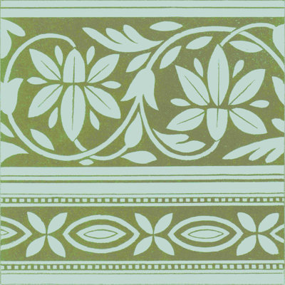" Spring Leaf Motif IV " by Vision Studio
