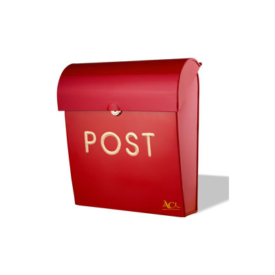 Buecker Aluminum Wall Mounted Post Box
