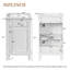 Meuble-lavabo 18 po avec lavabo en céramique-608194851