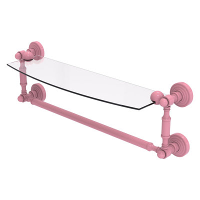 Waverly Place Floating Shelf with Towel Bar