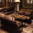 Polyester Blend Upholstered Bench-100032765