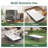 Portable Foldable Extra Bed with Premium Mattress for Comfortable Sleep