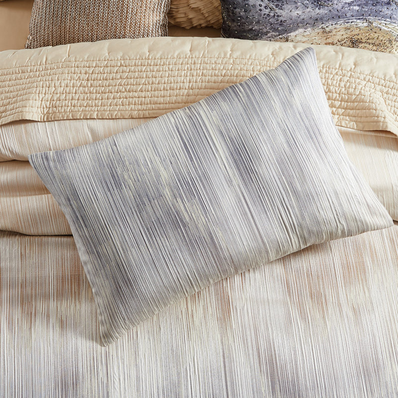 Donna Karan Home Ember Duvet Charcoal, King Duvet Cover