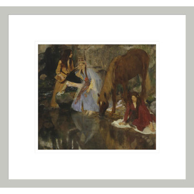 Portrait de Mlle Fiocre dans le ballet La Source "par Edgar Degas