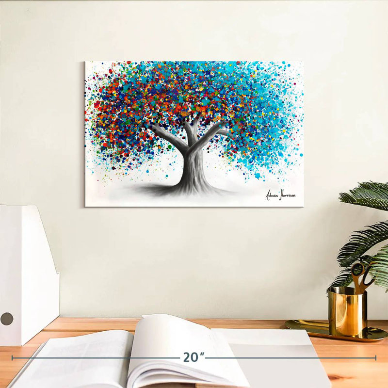 Arbre d'optimisme Harnek, H 8 po x l 12 po