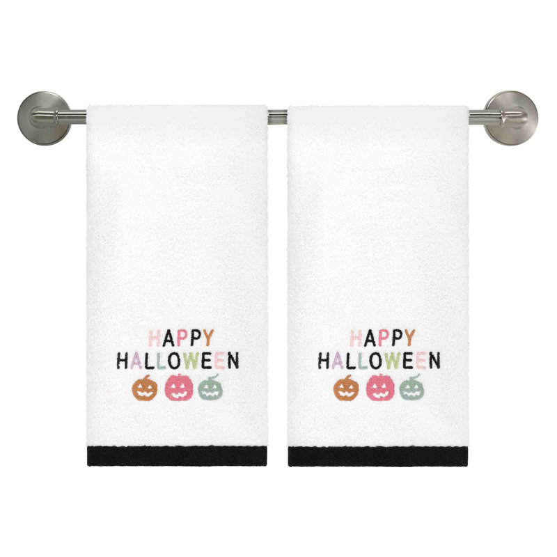  Happy Pastel Halloween 2-Pack Hand Towels