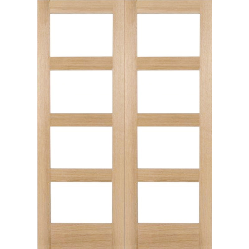 Veneers French Doors, 136cm H x 198.10cm W