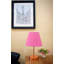 Lampe de table élégante avec pied en métal, rose et or rose | 14,6 po de hauteur totale, 7,9 po de diamètre inférieur, 5,3 po de diamètre supérieur | Douille E27 (60 W maximum), câble de 59 po avec interrupteur marche / arrêt | Certifié CE, parfait pour la maison et le bureau-1423980751-1522339718
