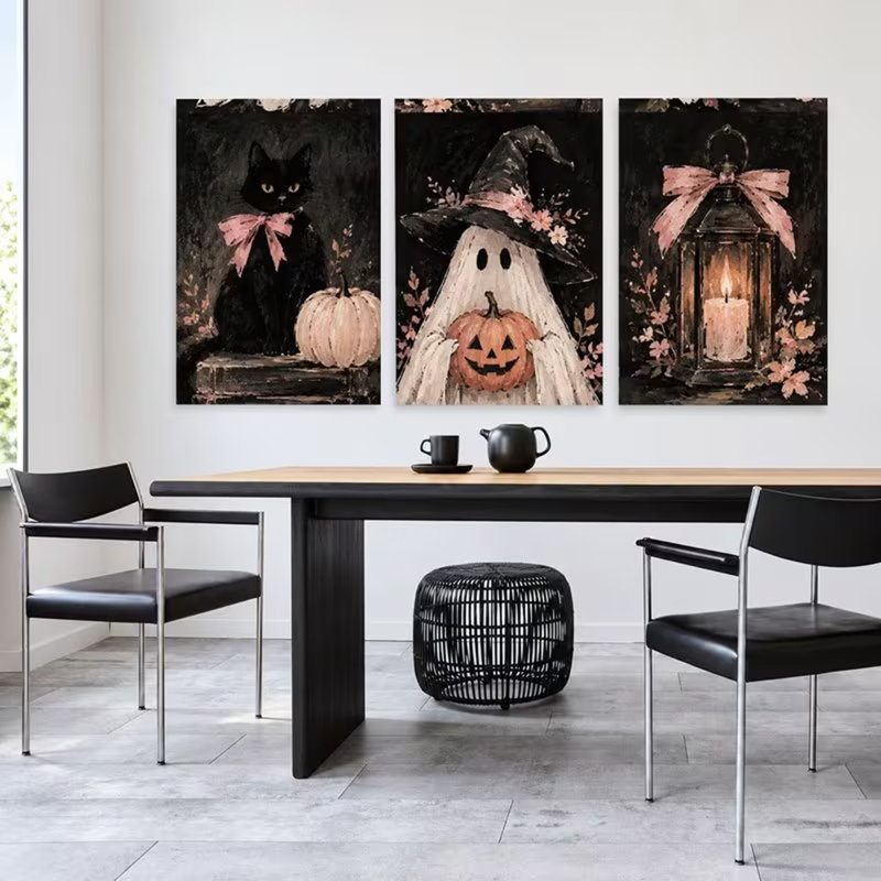 3 Piece Wrapped Canvas Wall Art, 90cm H x 60cm W
