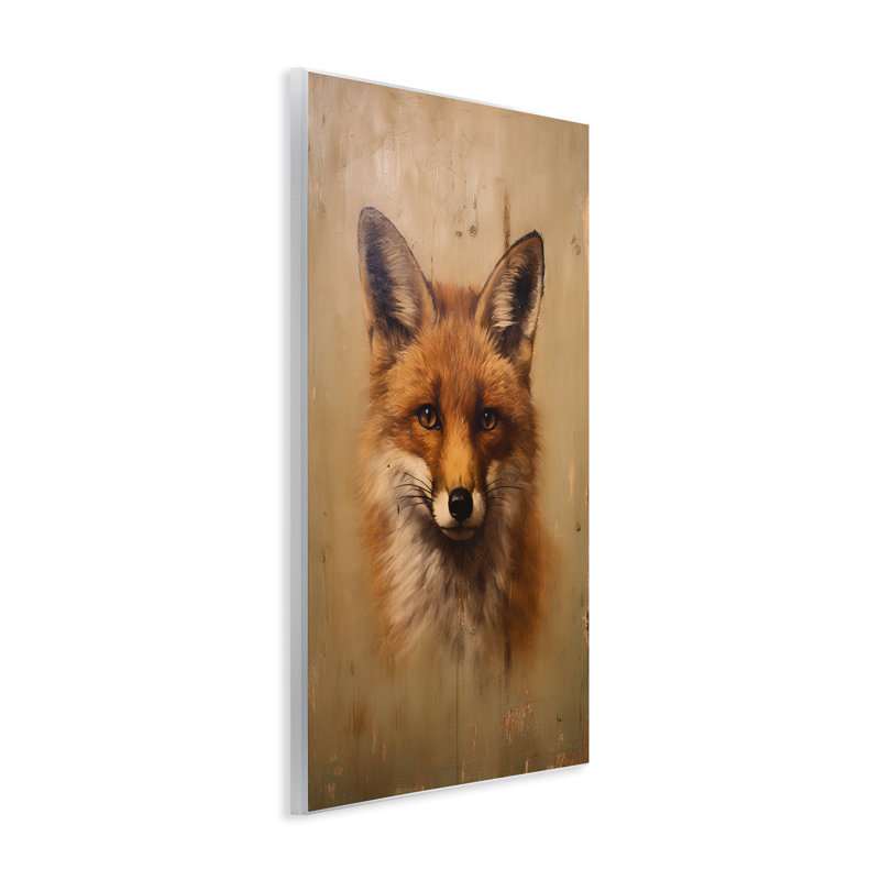 «Woodland Fox Face» par Petal Prints Design, H 15 po x l 10 po