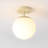 Statler Glass Semi Flush Mount-498178712