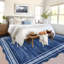 Striped Machine Printed Area Rug-1523312745-1522692714
