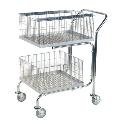 39'' H x 18'' W File Cart with Wheels
