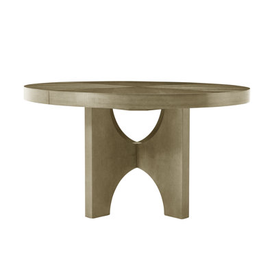 Catalina Extendable Ash Round Solid Wood Dining Table