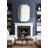Aransa Scalloped Rectangle Wall Mirror-564624764-564624755