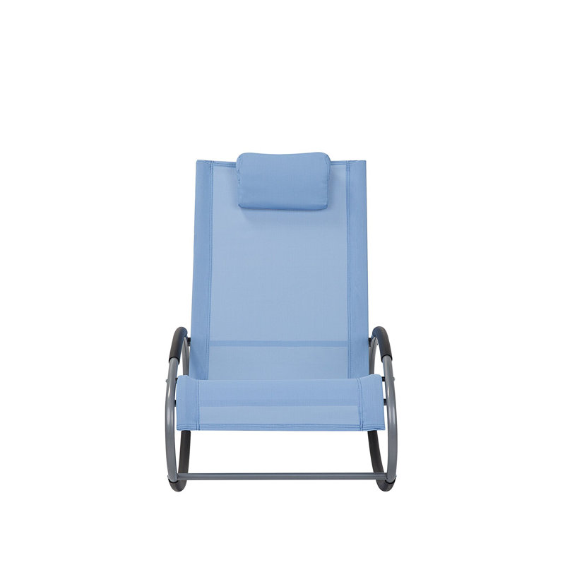 Catumba 107cm Long Single Chaise, Light Blue