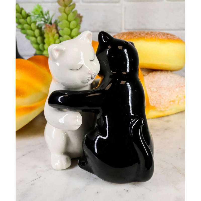Ensemble de 2 figurines en céramique pour chat