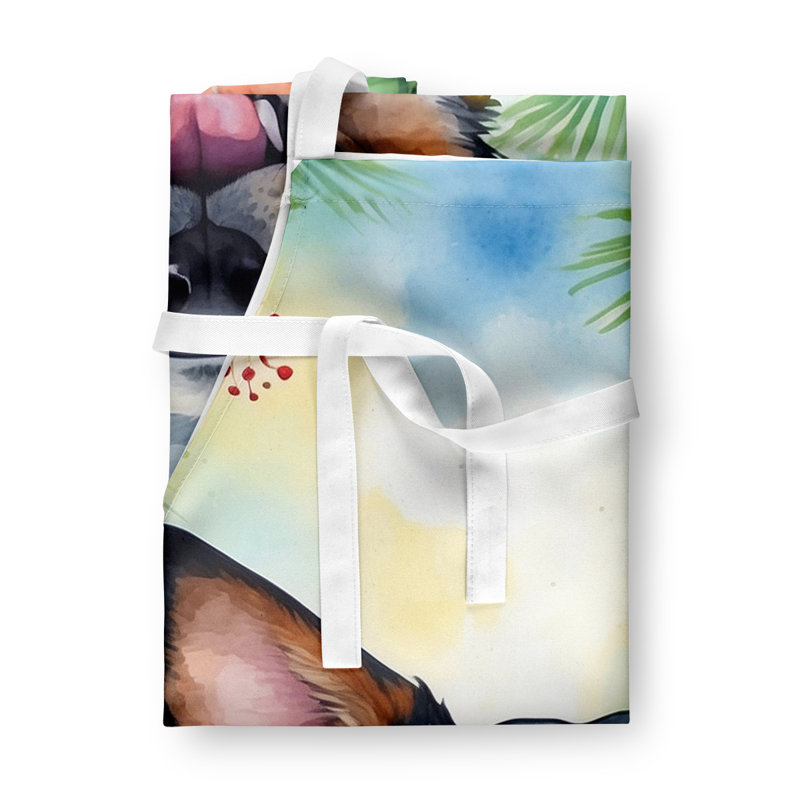 Floral Bib Apron