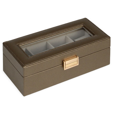 Plastic Watch Box + Drawers
