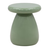 Artem Lightweight Concrete End Table, Green
