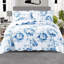 Printed Bedspread Set Floral Pattern with Matching Pillow Shams, Soft Microfiber Coverlet, Lightweight & All-Season Bedding-38807986-108308654