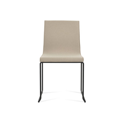 Polo Upholstered Stackable Dining Chair in Fabric
