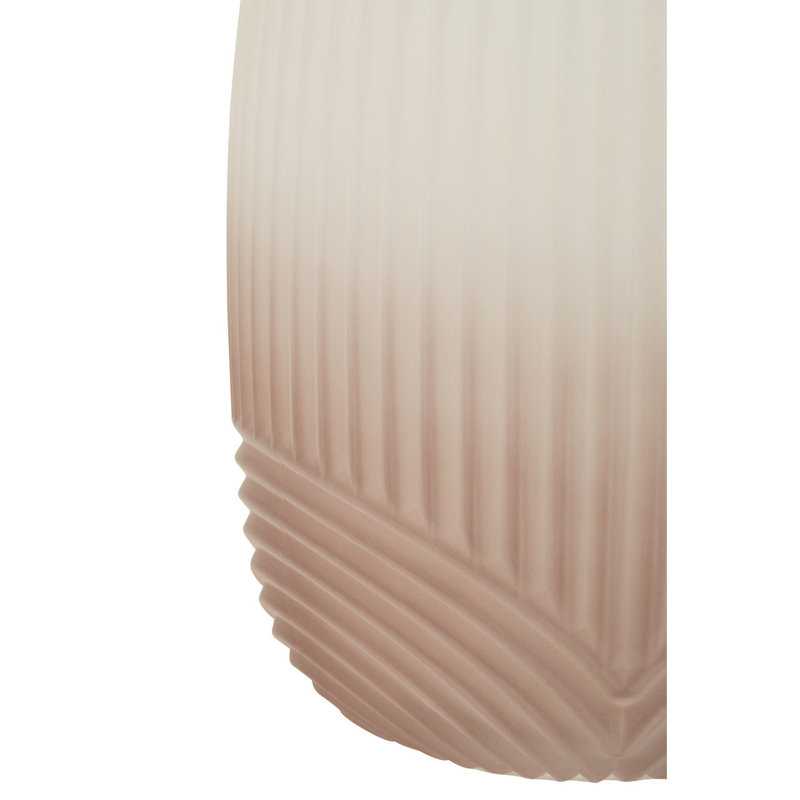 Azenet Handmade Glass Table Vase, 30cm H x 18.5cm W x 18.5cm D