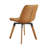 Brimlow Tufted Faux Leather Upholstered Swivel Dining Kitchen Side Chairs-962626697