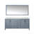 Jacques 60 in. W x 22 in. D Double Bath Vanity, and 58 in. Mirror-37292118-112957217