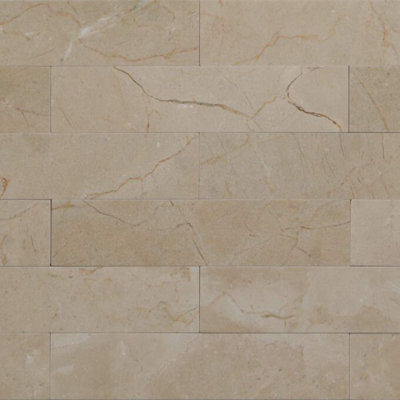Polished Crema Marfil 2"X9"