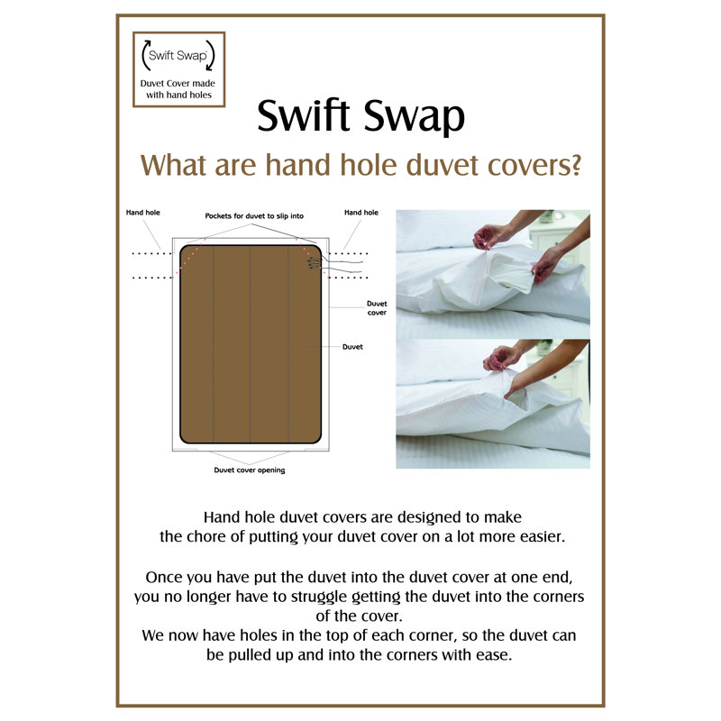 Cotton Solid Colour Duvet Cover Set with Pillowcases, White, Single Duvet Cover + 1 Standard Pillowcase