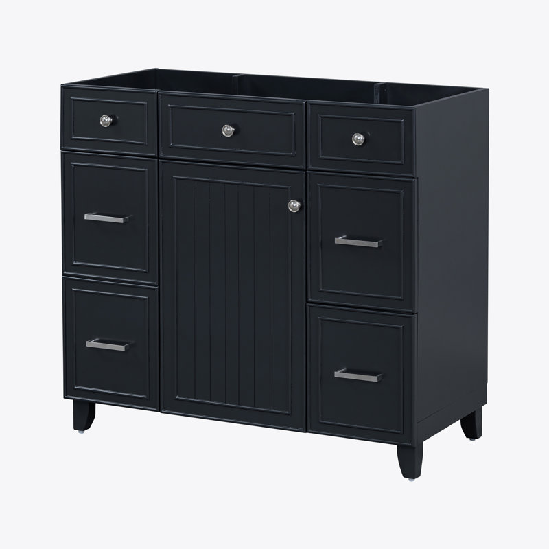 Meuble-lavabo 36 po - Noir (lavabo non inclus)